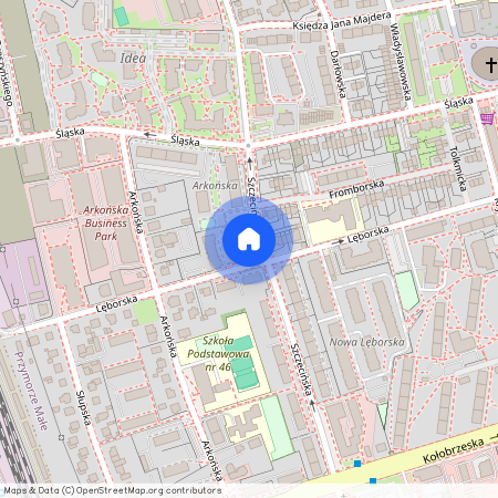 ul. Szczecińska 8, Przymorze Małe, Gdańsk, pomorskie