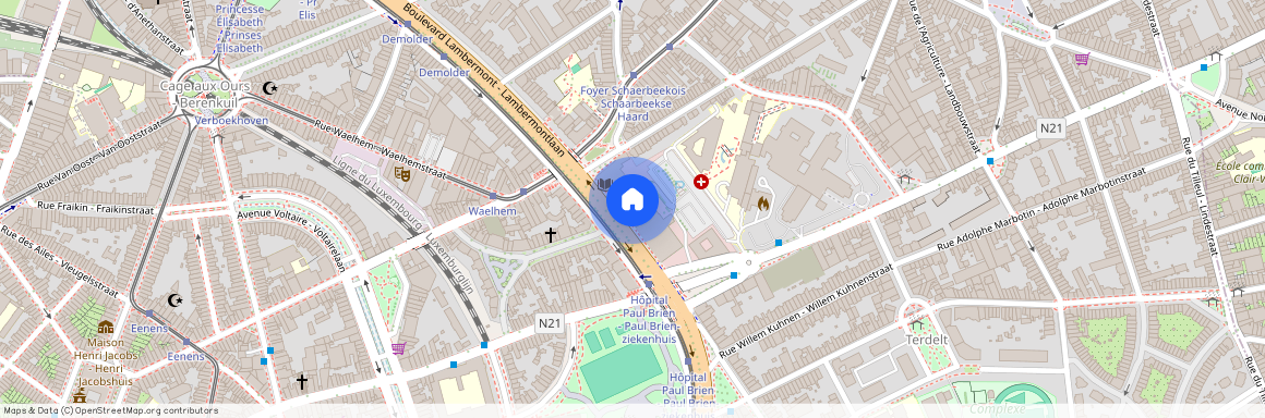 222 Boulevard Lambermont, Schaerbeek