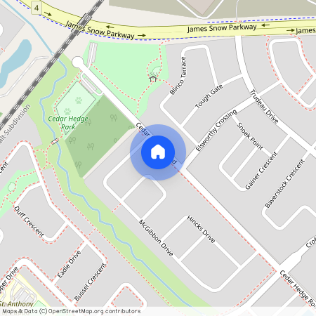 306 Cedar Hedge Road Unit# Basement, Milton