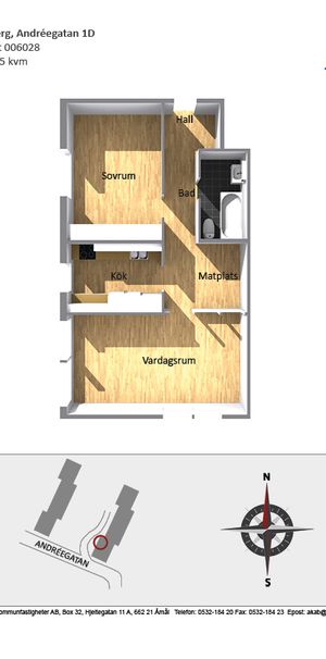 Andréegatan 1 D - Foto 2