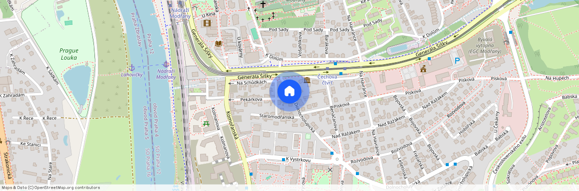 Dolnocholupická, Praha 4 - Modřany