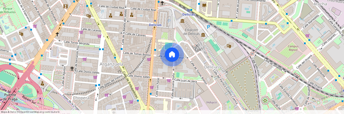 Calle de Tomás Bretón, Madrid, Community of Madrid 28045