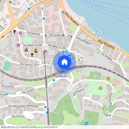 6900, Paradiso, Via Ai Grotti, 1