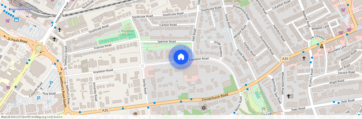 Knyveton Hall, Knyveton Road, Bournemouth