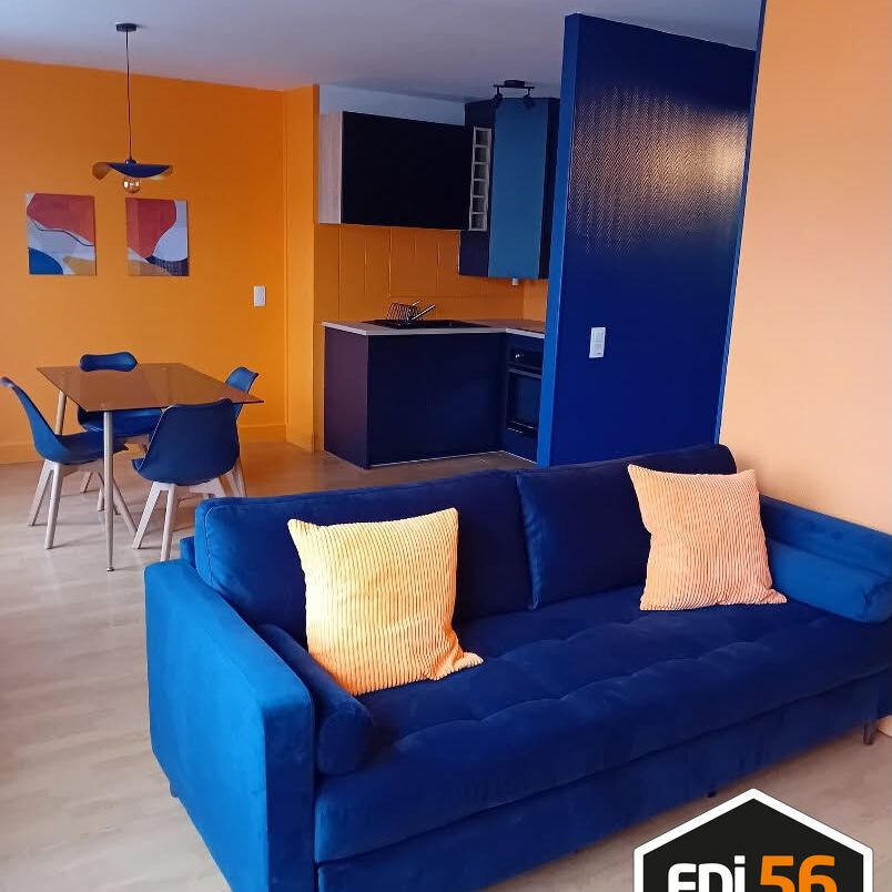 A LOUER - APPARTEMENT MEUBLÉ - LORIENT 3 PIÈCES - 57.42 m2 - Photo 1