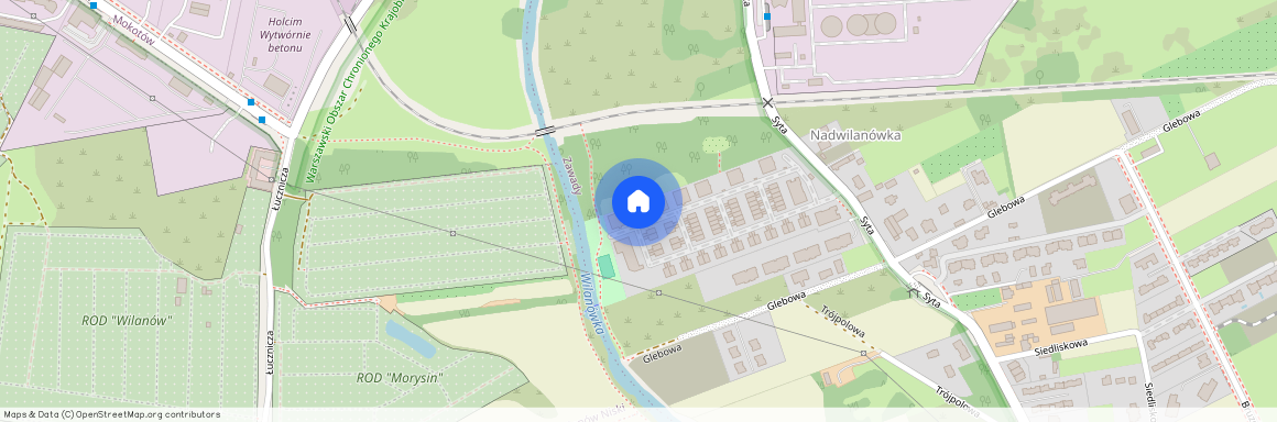 Warszawa, Wilanów, Wilanów, Zawady, Syta