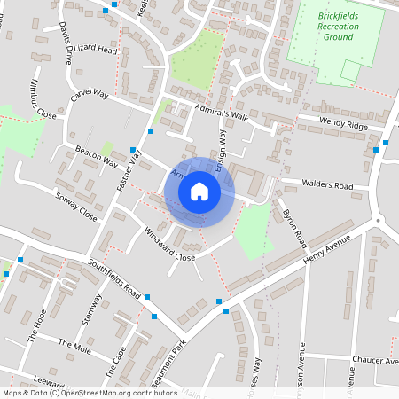 Studio Flat, 50 Warren Way, BN17 6QY, Armada Way