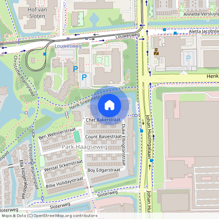 Chet Bakerstraat 77, Park Haagseweg, 1066GJ, Amsterdam