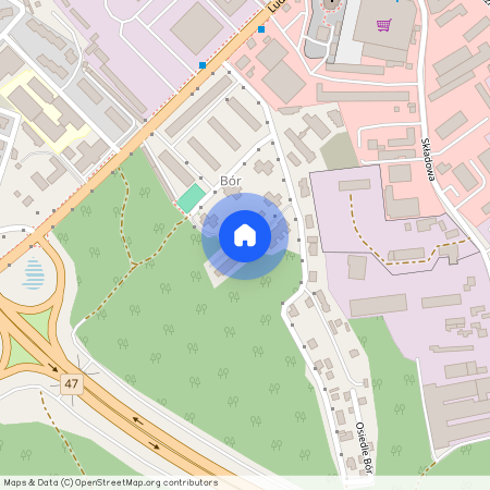 os. Bór, Nowy Targ, nowotarski, małopolskie