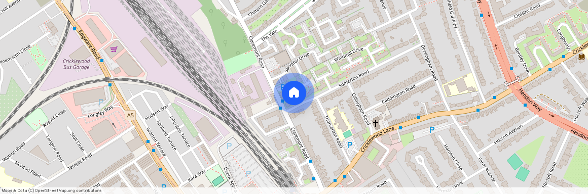 NW2, London