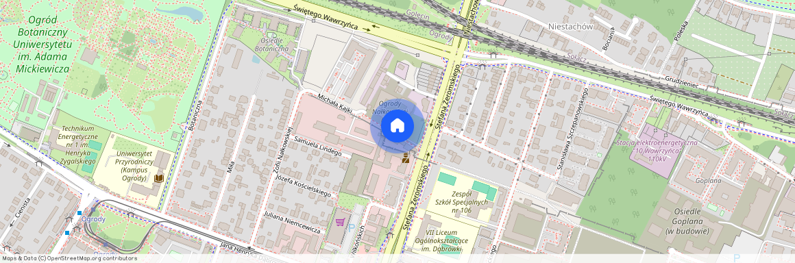 ul. Zofii Nałkowskiej, Ogrody, Jeżyce, Poznań, wielkopolskie