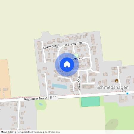 Kranichgrund 1, Vogelsang