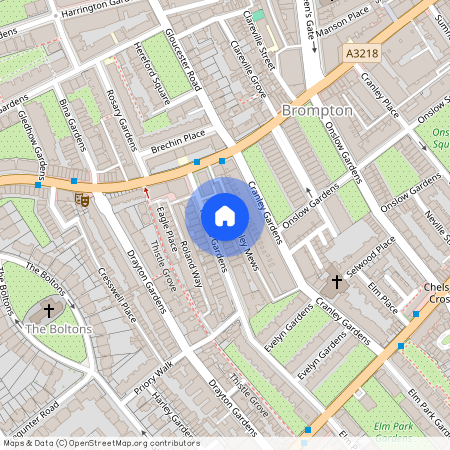 Roland Gardens, South Ken, SW7