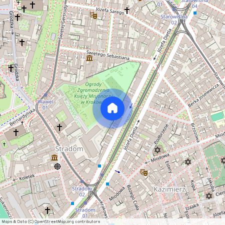 ul. Józefa Dietla, Stradom, Stare Miasto, Kraków, małopolskie