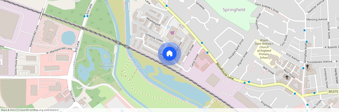 Canal Street, Wigan, WN6