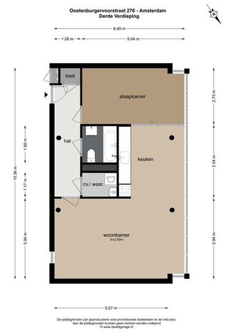 Te huur: Appartement Oostenburgervoorstraat in Amsterdam - Foto 4