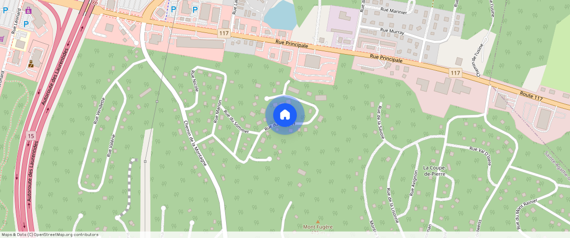 ** Rue du Muguet, Sainte-Agathe-des-Monts, Sainte-Agathe-des-Monts, Laurentides, J8C 2Z7