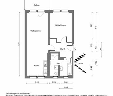 1. Bezug nach Sanierung mit Fußbodenheizung - Foto 3