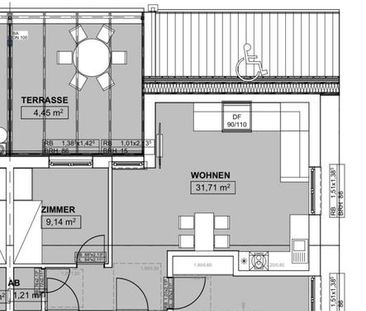 Neubau Wohnung Dachgeschoss im Zentrum von Geseke - Foto 1