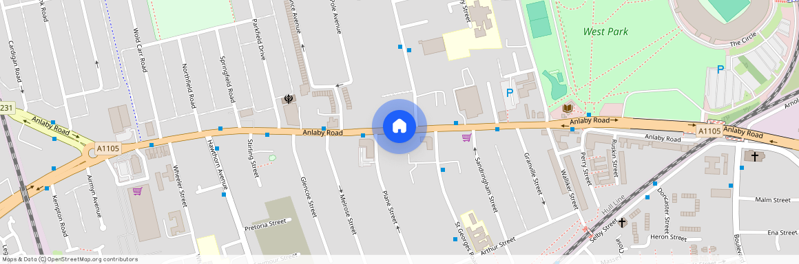 Anlaby Rd, HULL, HU3 6EN