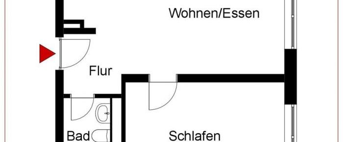 2 Zimmer-Wohnung - Photo 1