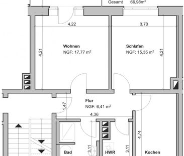 Erstbezug nach Sanierung - Foto 4