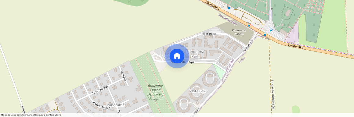 os. Złote Łąki, Kościelna Wieś, Gołuchów, pleszewski, wielkopolskie, Kalisz