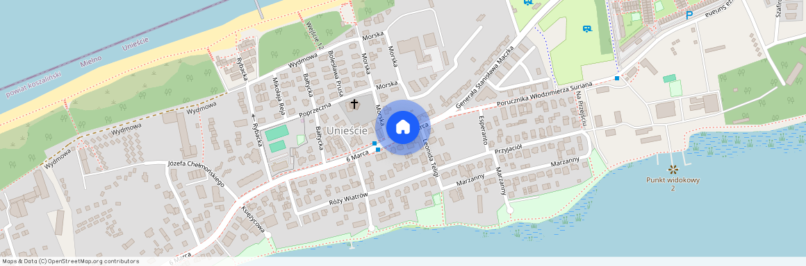 Szafirowa, Unieście, pow. koszaliński