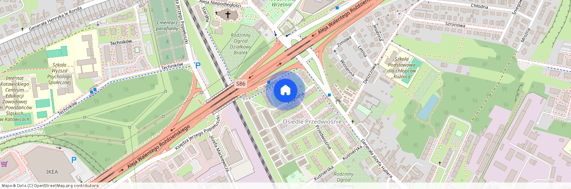 ul. Pogodna, Szopienice-Burowiec, Katowice, śląskie