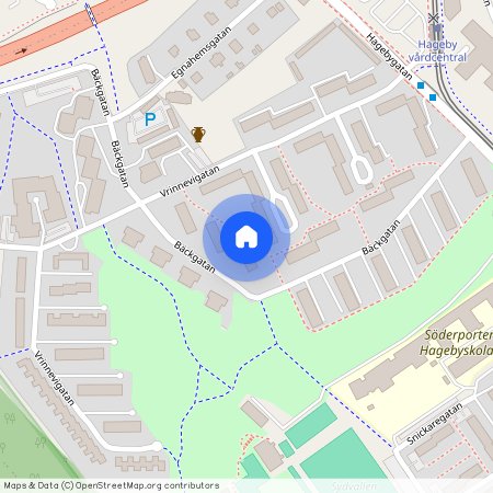 Bäckgatan 17, Hageby