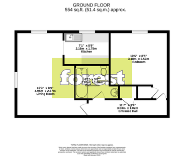1 bedroom flat to rent - Photo 3