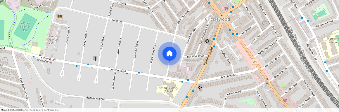 Heber Road, Cricklewood, NW2, London