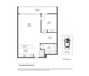 Premium 1-Bedroom Apartment + Open Study & Storage | Hurstville - Photo 5