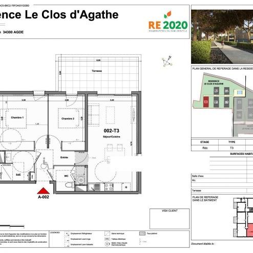 T3 NEUF AVEC TERASSE + PARKING - Photo 2