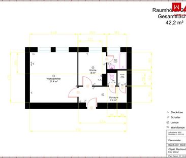 Charmante 1-Zimmer-Wohnung mit separater Küche in ruhiger Lage von ... - Foto 5