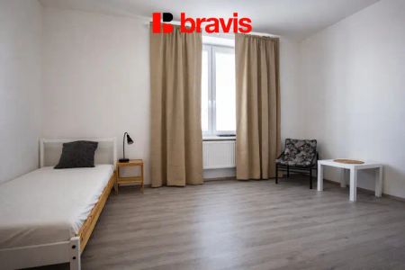 Pronájem bytu 1+kk, Brno - Maloměřice, ulice Markéty Kuncové, zařízený - Fotografie 3