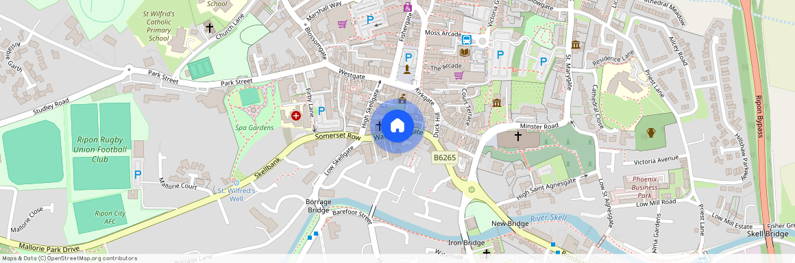 Cathedral Court, Ripon, North Yorkshire, HG4 1BF, Water Skellgate