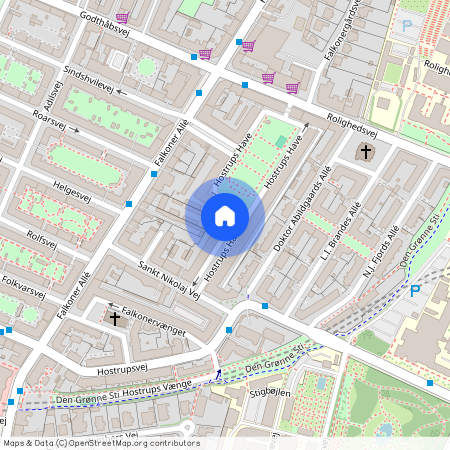 Sankt Nikolaj Vej 13, 2. tv., 1954 Frederiksberg C, Hostrups Have