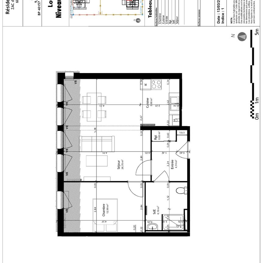 Appartement T2 à Compiègne - Photo 2
