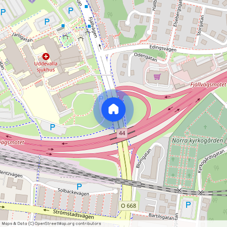 Fjällvägen, Uddevalla