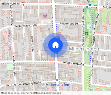 Modernes, möbliertes WG-Zimmer mit eigenem Balkon in Milbertshofen - Foto 1