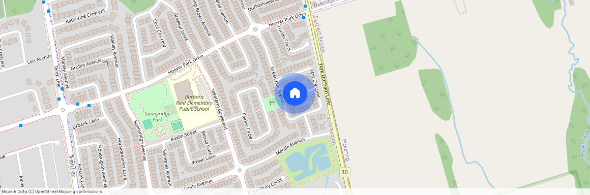 Acer Crescent, Lower unit, Whitchurch-Stouffville, ON L4A 0S2