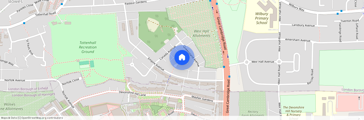 Tasmania Terrace, London, N18