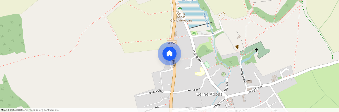 DT2 7JX, Cerne Abbas