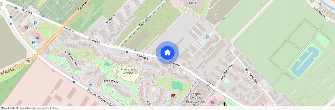 Kozielska, Śródmieście, Gliwice