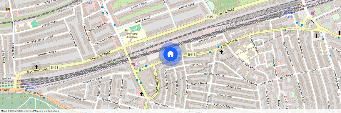 Kilburn Lane, Queens Park, London