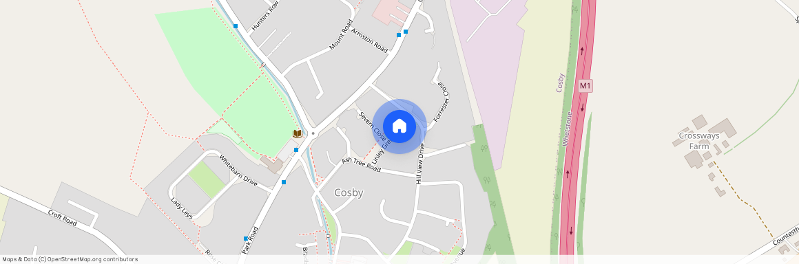 Hill View Drive, Cosby, Leicester, Leicestershire. LE9 1UR