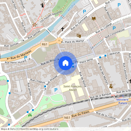 Place Verte, 46/48, 4800, Verviers