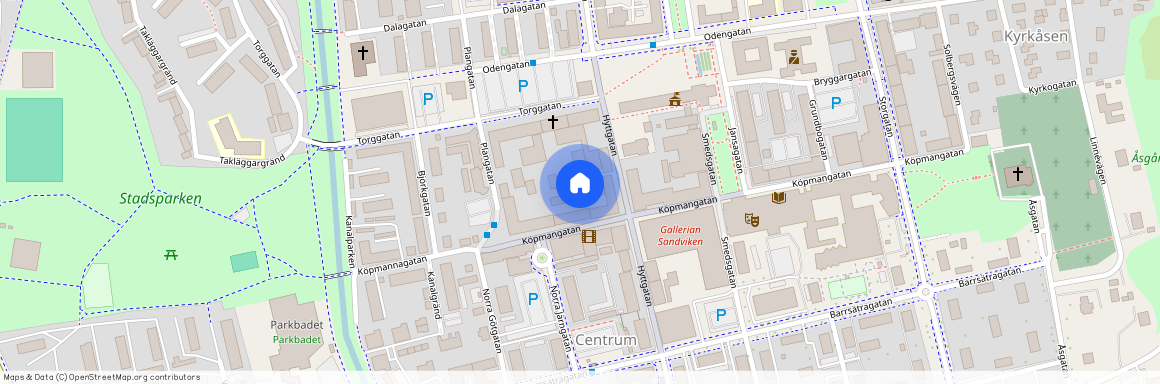 Centrum, Sandviken, Gävleborg, Köpmangatan 18 T