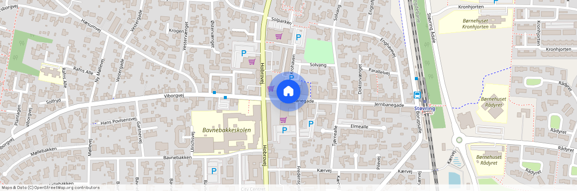 Jernbanegade 26C, 1. 5., 9530 Støvring